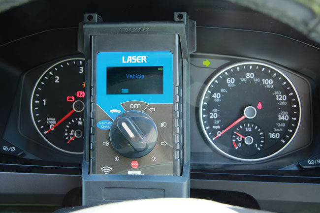 Laser Tools 9179 Wireless 12/24V Towing Circuit 2-In-1 Tester Set