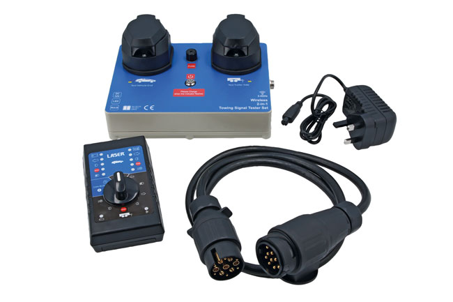 Laser Tools 9180 Wireless 12V Towing Circuit 2-In-1 Tester Set
