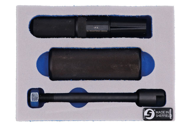 Laser Tools 9192 Petrol Injector Puller Kit - for Mercedes, Nissan & Renault