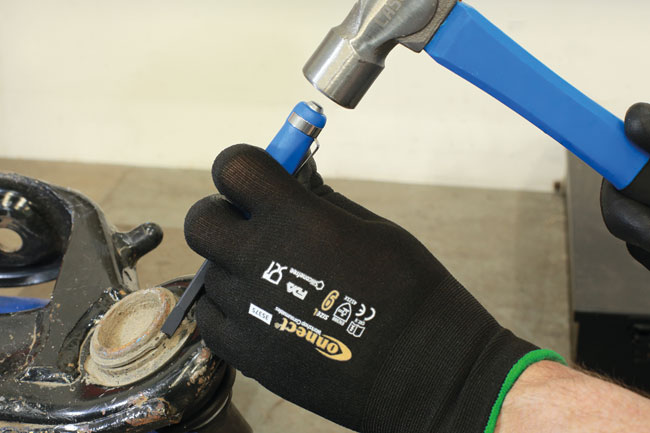 Laser Tools 9201 Mini Pry Bar Set with Go Thru Handles & Pocket Clips - 2pc - 50th Anniversary