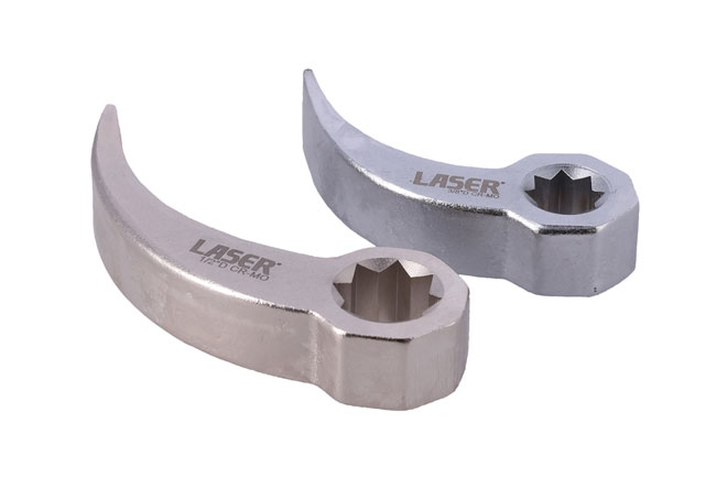 Laser Tools 9206 Pry Bar Wrench Set 2pc