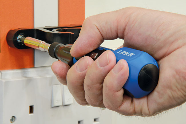 Laser Tools 9225 Stainless Steel 1/4" Hex Bit Holders - 3pc