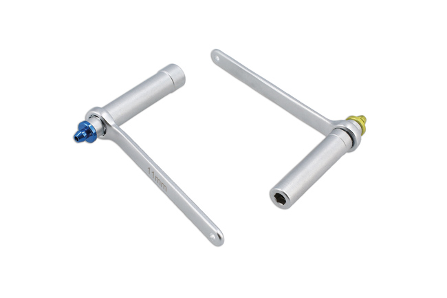 Laser Tools 9228 Brake Bleed Wrench Set - for German Vehicles 2pc