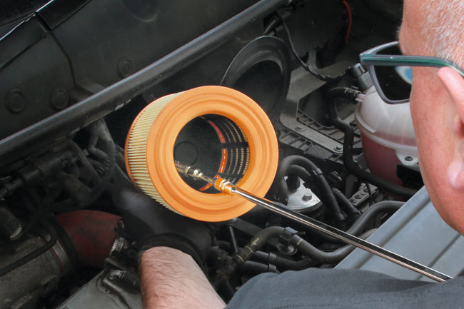 Laser Tools 9229 Air Blow Gun - Extendable with Side Holes