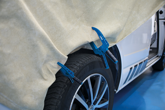 Laser Tools 9245 Composite Plastic Spring-Loaded Clamp Set 4pc