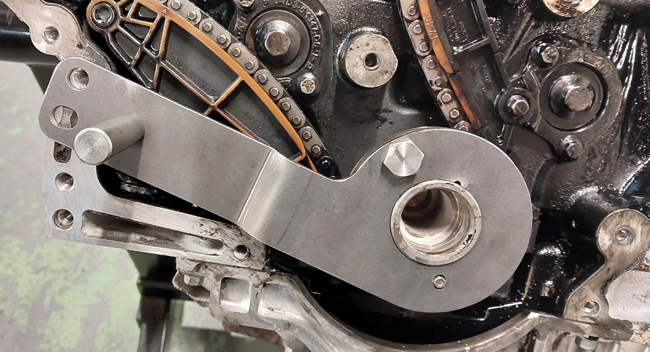 Laser Tools 9259 Crankshaft Locking Tool - for JLR AJ200D Diesel