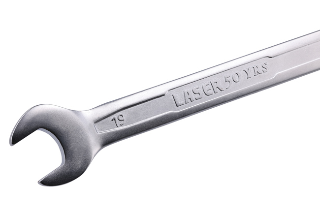 Laser Tools 9264 Combination Spanner Set  8 - 19mm - 8pc - 50th Anniversary