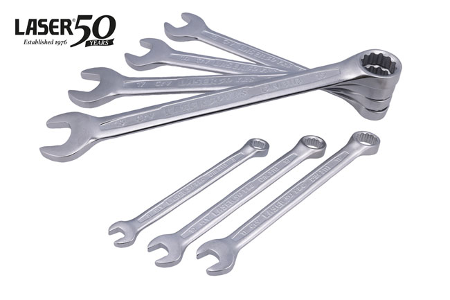 Laser Tools 9265 Combination Spanner Set  6 - 24mm - 14pc - 50th Anniversary