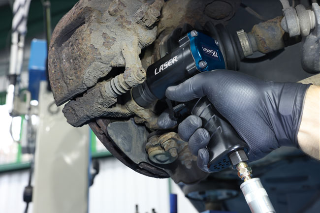 Laser Tools 9288 Aluminium Bodied Mini Impact Wrench 1/2"D - 50th Anniversary