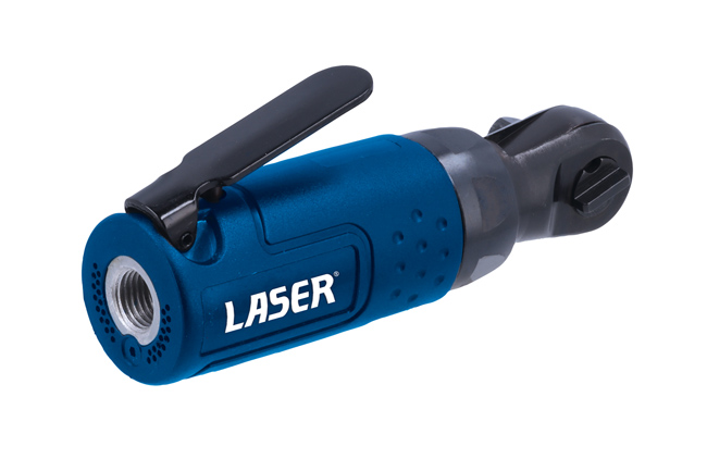 Laser Tools 9295 Mini Air Ratchet 3/8"D & 1/4" Hex Bit Driver - 50th Anniversary
