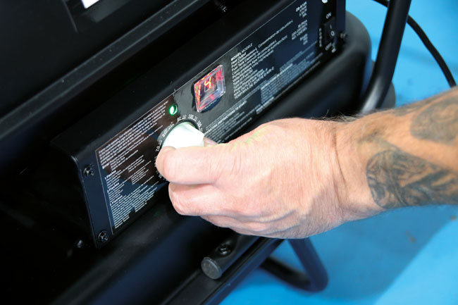 Laser Tools 9306 Workshop Heater with Thermostat, Diesel/Paraffin - 37kW