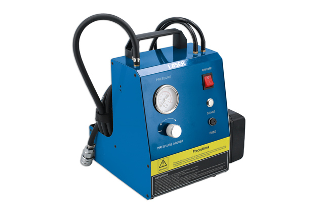 Laser Tools 9315 Brake & Clutch Pressure Bleed Kit inc Master Cylinder Caps