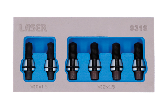 Laser Tools 9319 Subframe Alignment Pin Set 6pc - for VW Group 2013 onwards