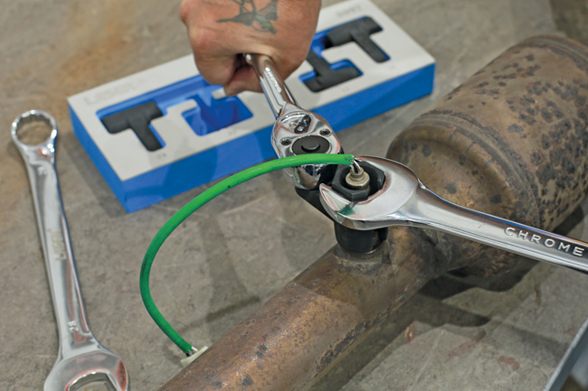 Laser Tools 9321 Exhaust Gas Sensor Socket Set 6pc