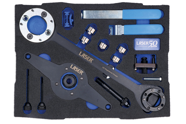 Laser Tools 9346 Engine Timing Master Kit for VW Group with Tool Box - 50th Anniversary