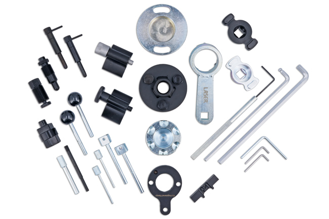 Laser Tools 9350 Engine Timing Master Kit for VW Group TDI PD, TDI, TDI CR Diesel - 50th Anniversary