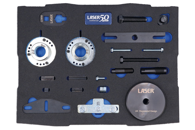 Laser Tools 9351 Engine Timing Master Kit for Ford with Tool Box - 50th Anniversary