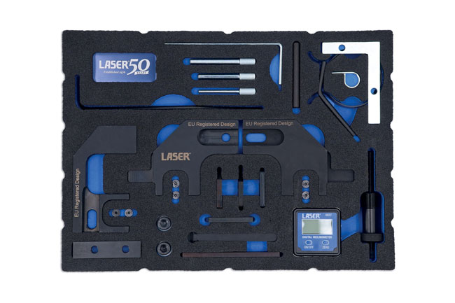 Laser Tools 9356 Engine Timing Master Kit for Stellantis Group with Tool Box - 50th Anniversary