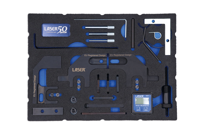 Laser Tools 9360 Engine Timing Master Kit for Stellantis Group 1.4, 1.6 SOHC, DOHC Petrol - 50th Anniversary