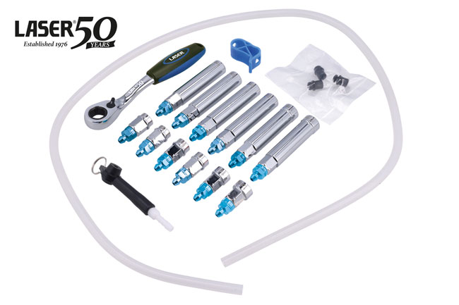 Laser Tools 9362 Brake Bleed Master Wrench Set 19pc - 50th Anniversary