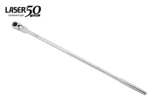 Laser Tools 9363 XL Flexi Head Ratchet with Comfort Handle 1/2"D - 50th Anniversary