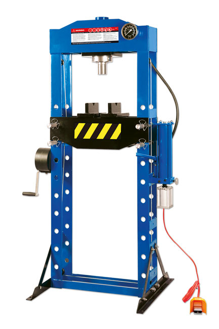 Laser Tools 9371 Air-Hydraulic Workshop Press - 30 Tonne
