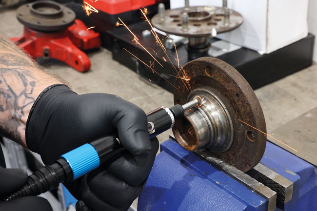 Laser Tools 9419 Air Pencil Die Grinder with Dual Collet 3mm/6mm - 50th Anniversary