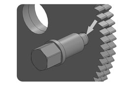 Laser Tools 9403 Camshaft Split Gear Alignment Pins 2pc - for VW Group