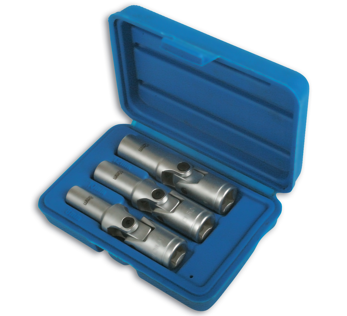 Laser Tools 4122 Glow Plug Socket Set 3/8"D 3pc