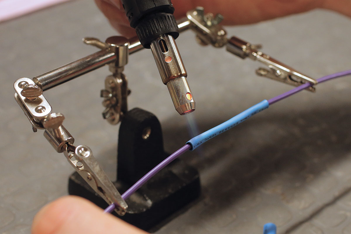 LASER Cordless Gas Heat Shrink Tubing Torch Micro Therm Hot Air Jet