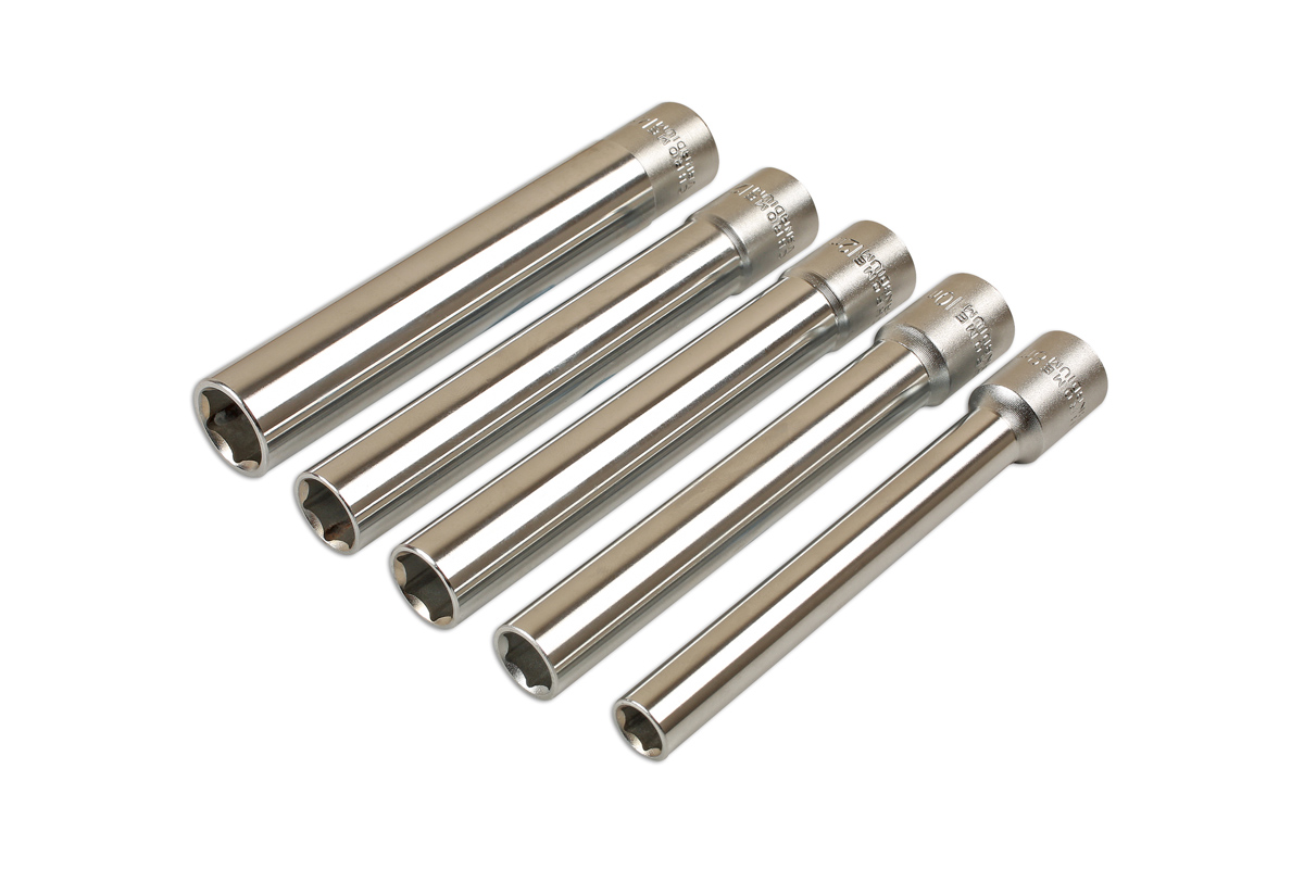 Extra Deep Socket Set 3/8"D 5pc Part No. 7032 Part of the Deep