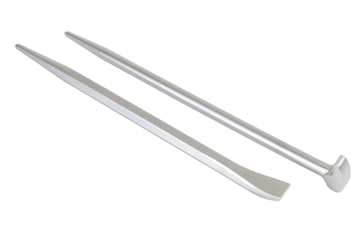 Pry Bar Set 400mm 2pc Part No. 7042 Part of the Pry Bars range from Laser Tools