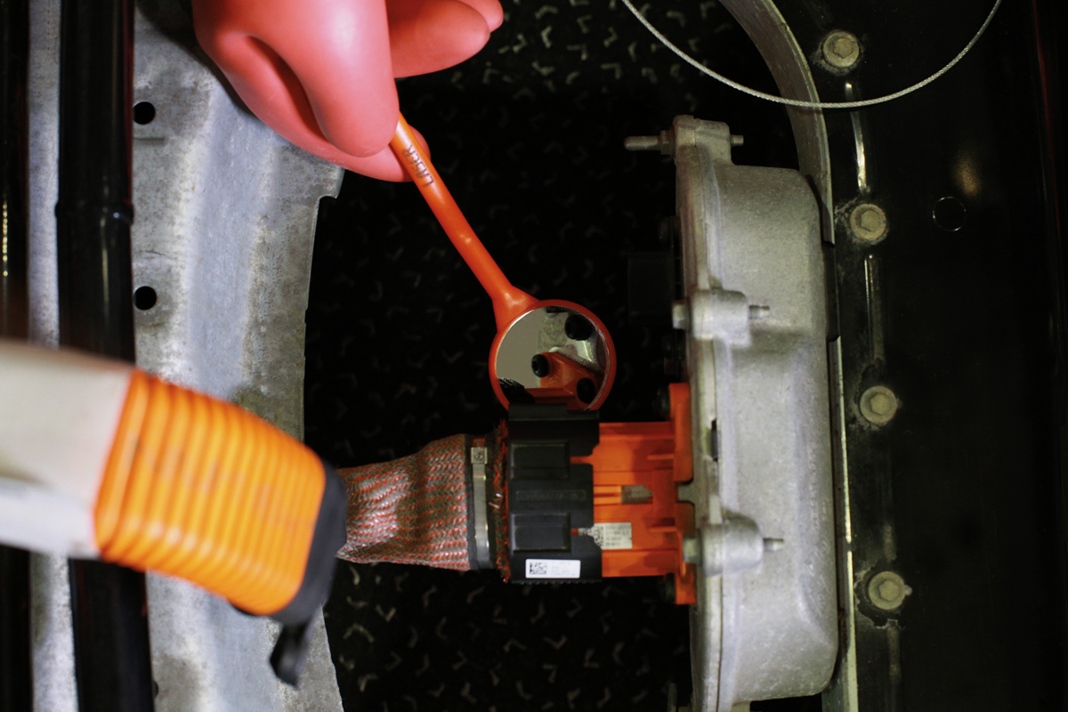 Laser Tools 7885 1000V Insulated Inspection Mirror 50mm