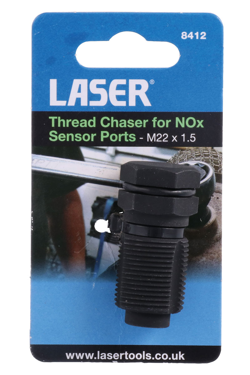 Laser Tools 8412 Thread Chaser For NOx Sensor Ports M22 x 1.5