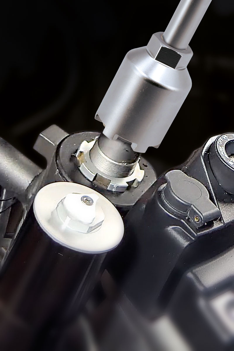 Laser Tools 8691 Steering Stem Nut Socket for Triumph